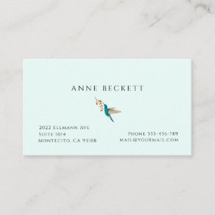 Hummingbird Business Card