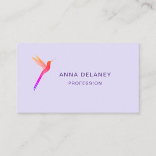 Hummingbird Business Card