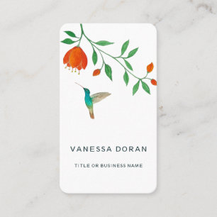Hummingbird  Business Card