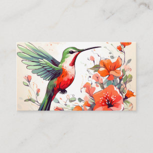 Hummingbird  business card