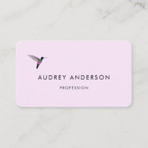 Hummingbird Business Card