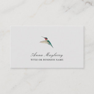 Hummingbird Business Card