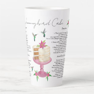 Hummingbird Cake Recipe Latte Mug