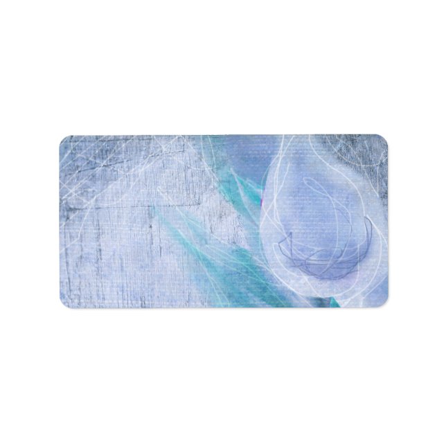 HUMMINGBIRD & CALLA LILY Print Your Own Label (Front)