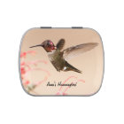 Hummingbird Candy Tins & Jars *select a shape
