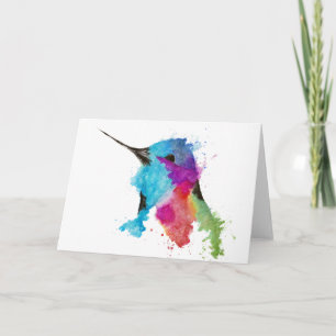 hummingbird card