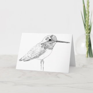 Hummingbird Card