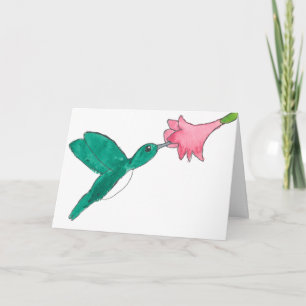 Hummingbird Card