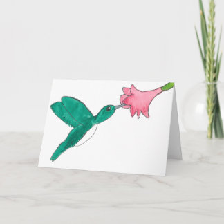 Hummingbird Card