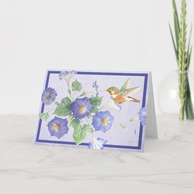 Hummingbird Card (Front)