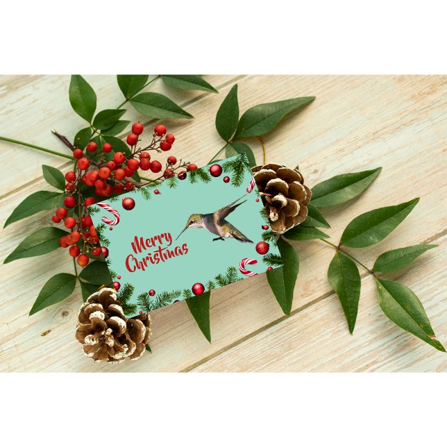 Hummingbird Christmas Card (Creator Uploaded)