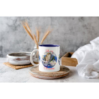 Hummingbird Christmas Coffee Cup