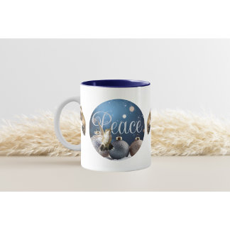 Hummingbird Christmas Coffee Cup