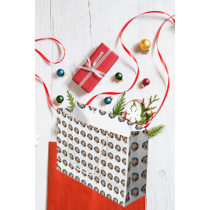Hummingbird Christmas Gift Bag