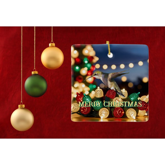 Hummingbird Christmas Ornament (Creator Uploaded)