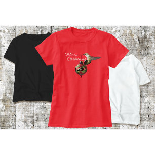 Hummingbird Christmas T-Shirt 2024