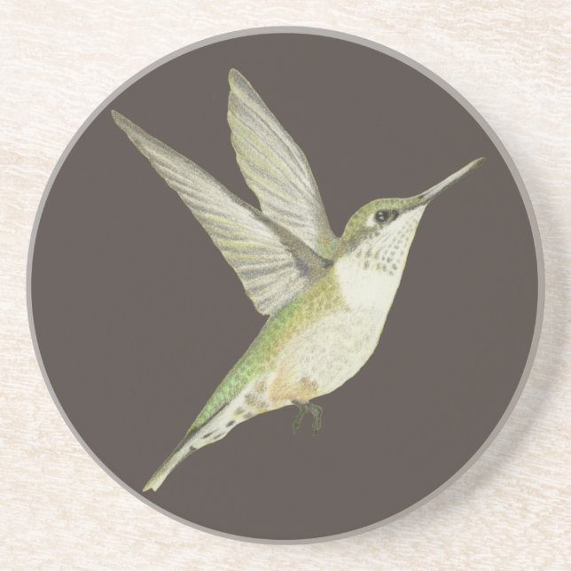 Hummingbird Coaster (Front)