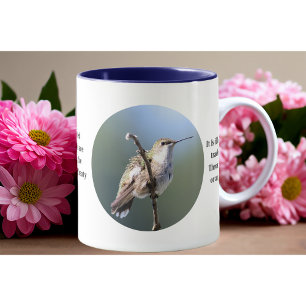 Hummingbird Coffee Cup