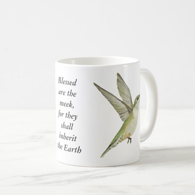 Hummingbird Coffee Mug (Front Right)