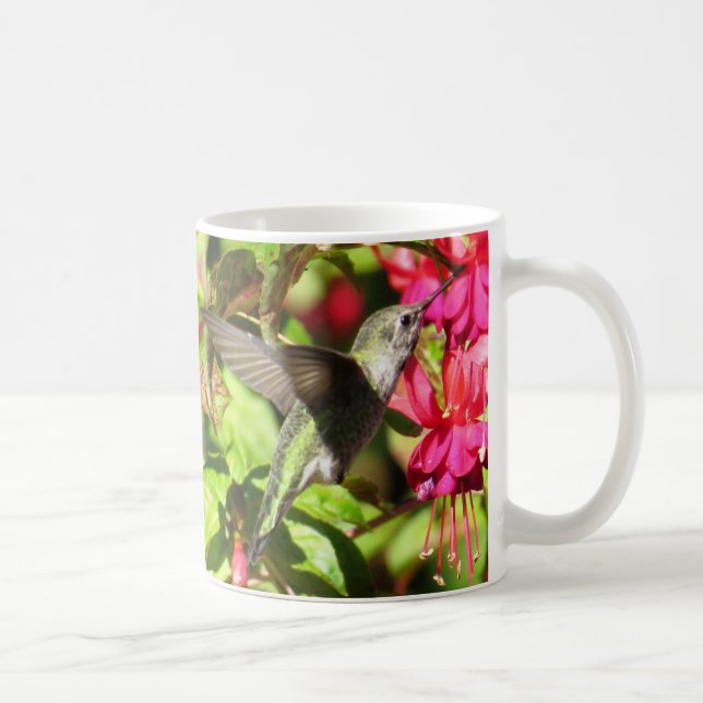 Hummingbird Coffee Mug by BirdingCollectibles (Right)