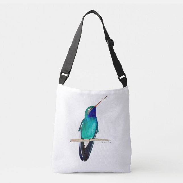 Hummingbird Crossbody Bag (Front)