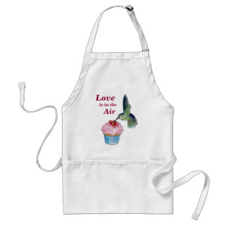 Hummingbird Cupcake Love is in the Air Standard Apron
