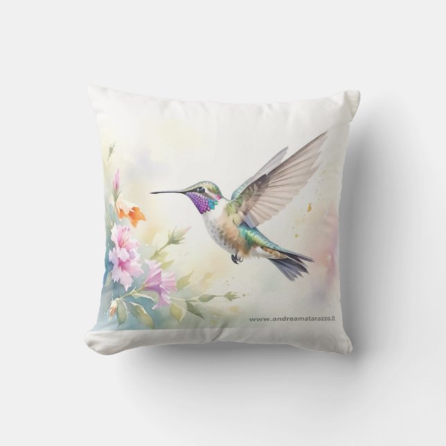 Hummingbird Cushion (Front)