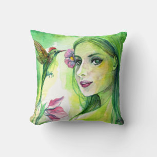 Hummingbird Cushion