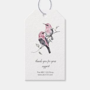 Hummingbird Customer Support Thank You Gift Tags