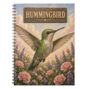 Hummingbird Cute Baby Storybook Nursery Animal Notebook