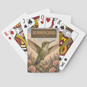 Hummingbird Cute Baby Storybook Nursery Animal Playing Cards