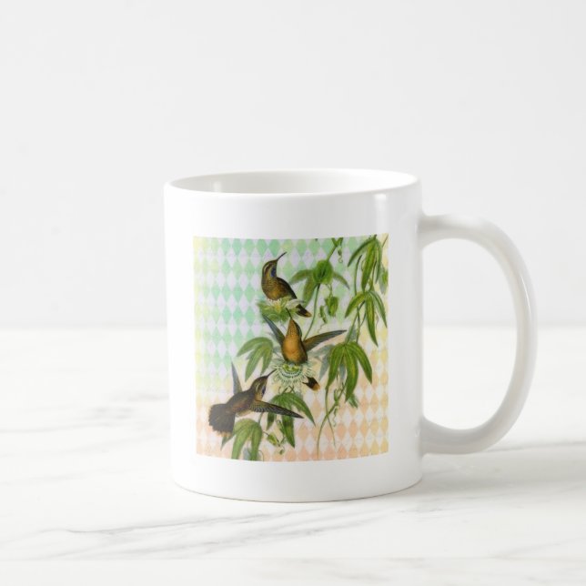 Hummingbird Digital Art Coffee Mug (Right)