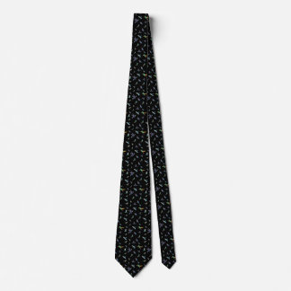 Hummingbird Eisvogel Life Watercolor  Tie