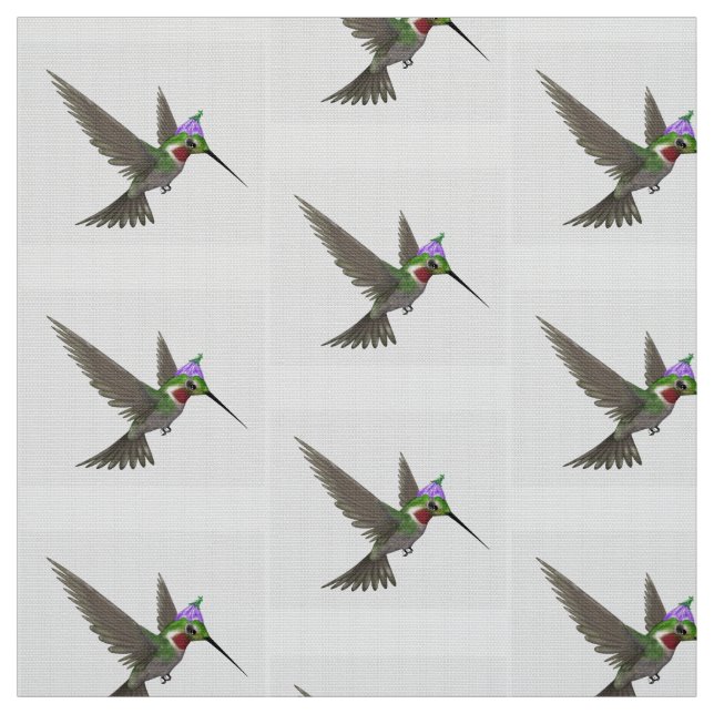 Hummingbird Fabric (Swatch)
