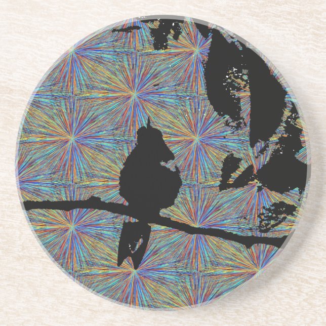 Hummingbird Fireworks Coaster (Front)