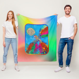Hummingbird Fleece Blanket