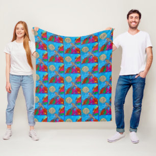 Hummingbird Fleece Blanket