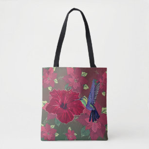 Hummingbird Flow Tote Bag