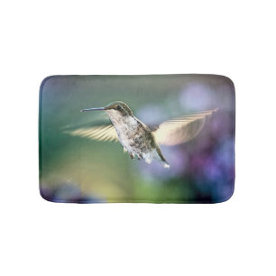 Hummingbird Flying Bath Mat