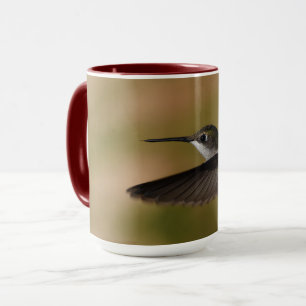 Hummingbird Flying Coffee Mug