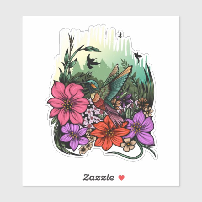 Hummingbird Garden (Sheet)