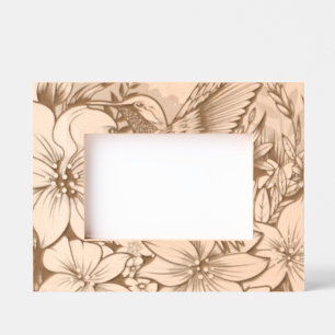 Hummingbird Garden Etched Frames