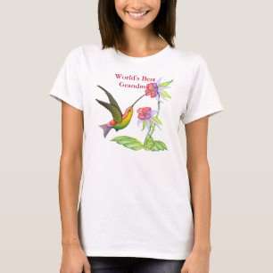 Hummingbird Garden for Grandma T-Shirt