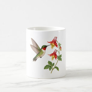 Hummingbird Garden Gift for Bird Lovers Coffee Mug