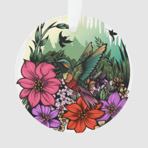 Hummingbird Garden Ornament