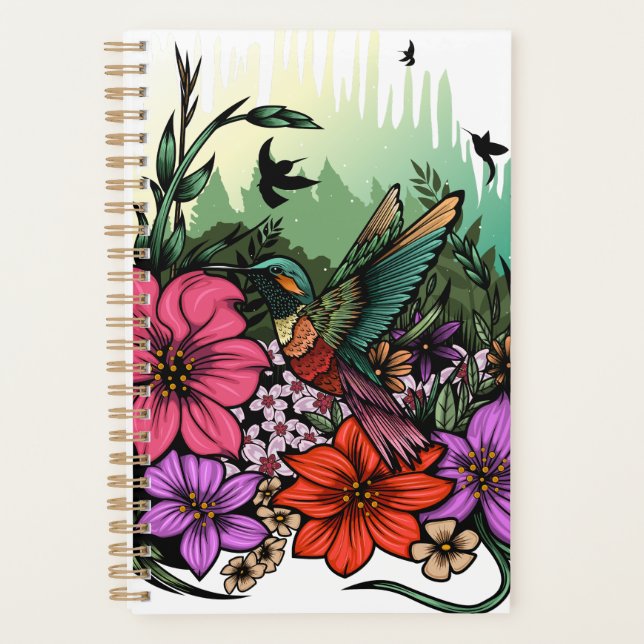 Hummingbird Garden Planner (Front)
