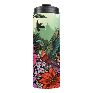 Hummingbird Garden Thermal Tumbler