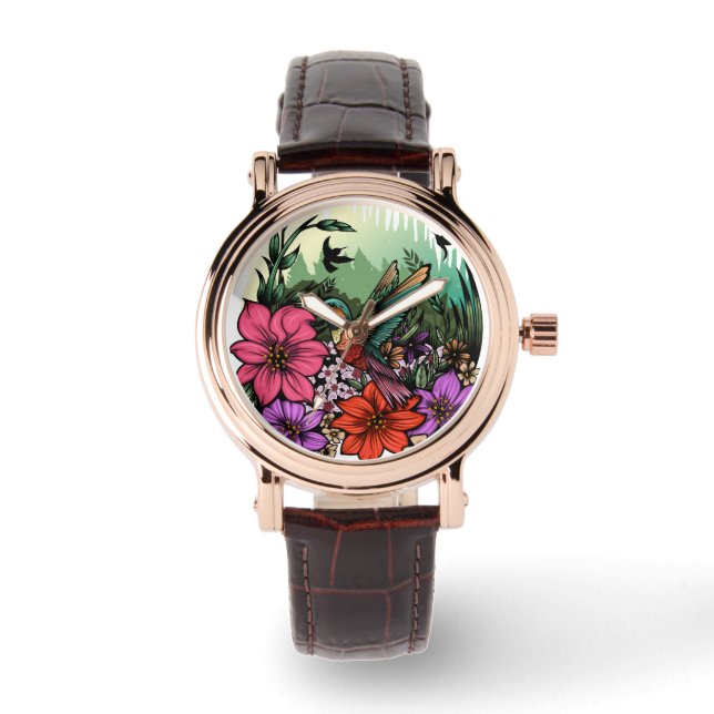 Hummingbird Garden Watch (Front)