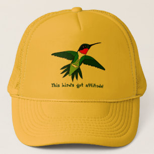 Hummingbird Hat- Got Attitude Trucker Hat