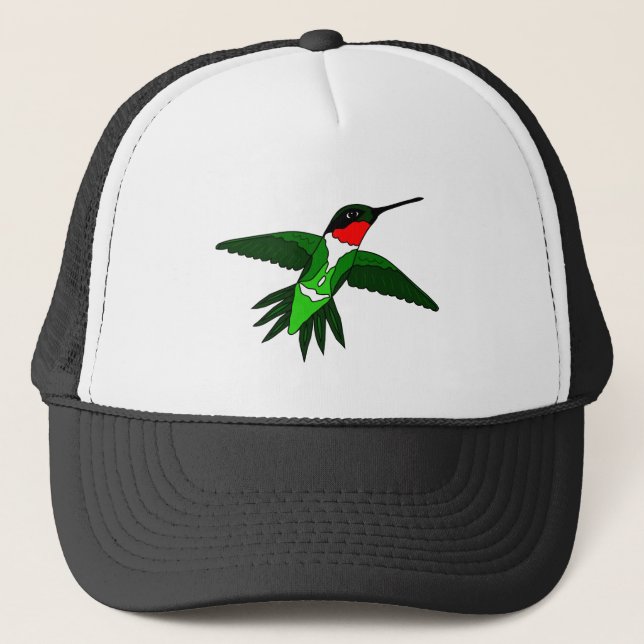 Hummingbird Hat- Got Attitude Trucker Hat (Front)